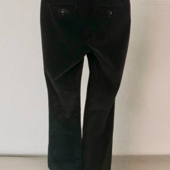 Body By Victoria Christie Fit Black Velvet 
Flare Leg Clasp Closure Zip up Pants - Picture 3 of 11
